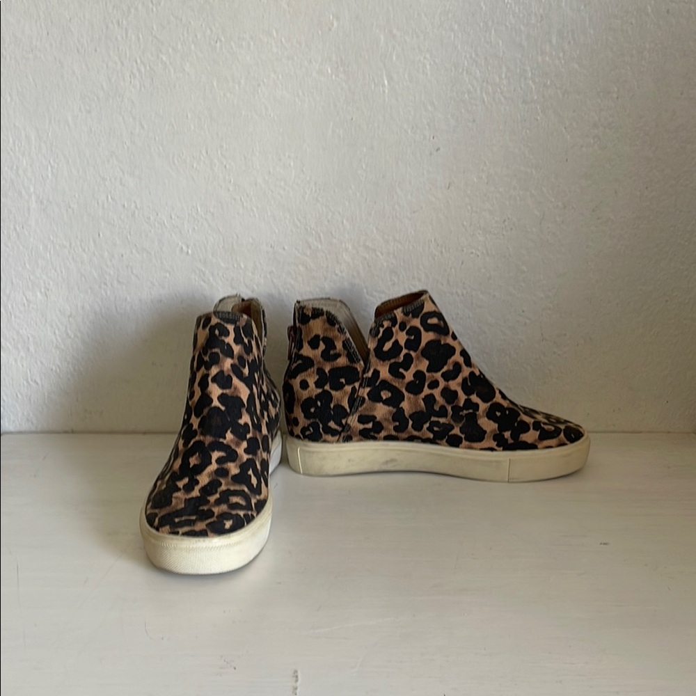 NWOT Steve Madden Leopard Print Slip-On Sneakers